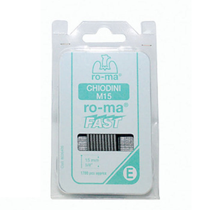 Chiodini con testa romafast m15 pz 1700