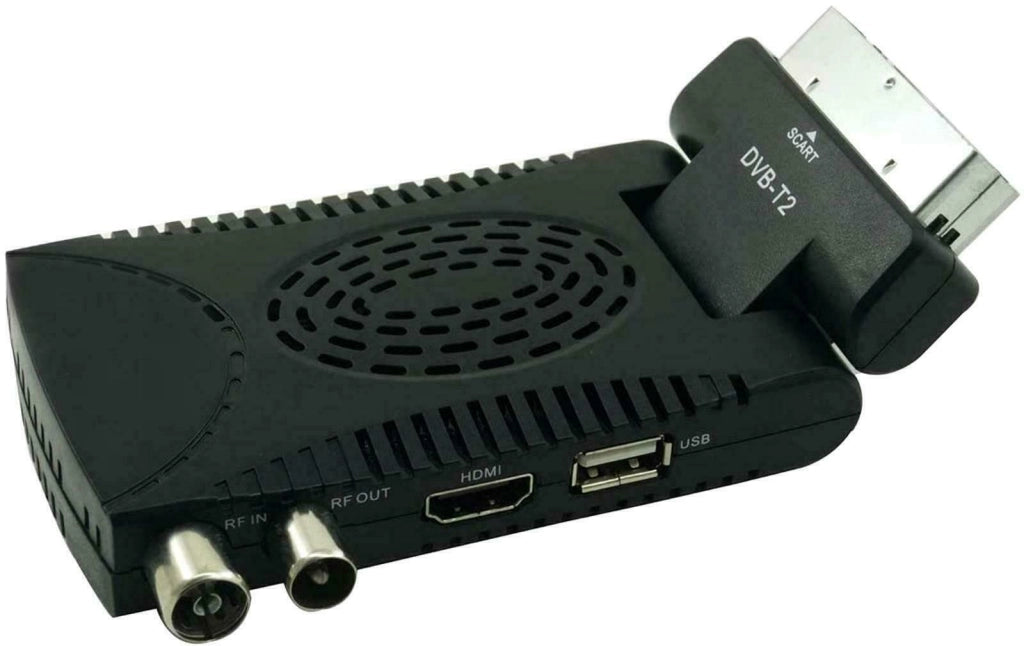 DECODER DVB-T2 HD 1080P DIGITALE TERRESTRE HDMI SCART MPEG4 JPEG USB BN-B333