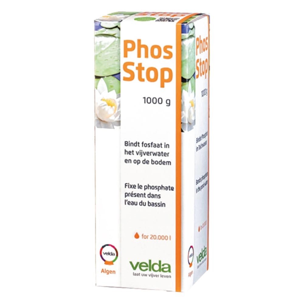 Velda Phos Stop - alghicida per laghetto Formato: 1 Kg