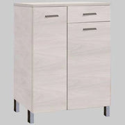 BASE DOPPIA OLMO BIANCO  2 Ante + 1 Cassetto     SAVINI