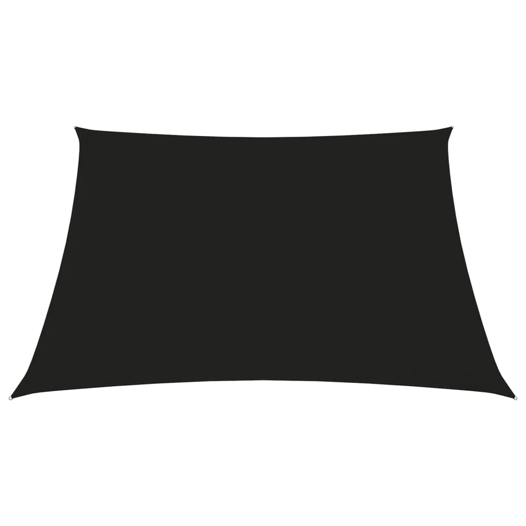 Vela ombreggiante/ombrellone rettangolare in tessuto Oxford 2 x 2,5 m nero 02_0009591