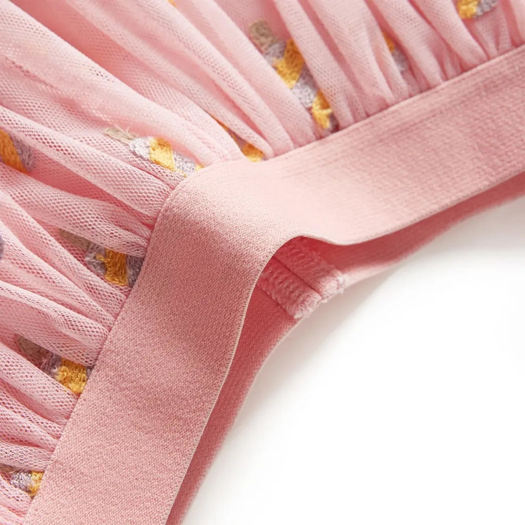 Gonna da Bambina con Tulle Rosa Chiaro 116 14639