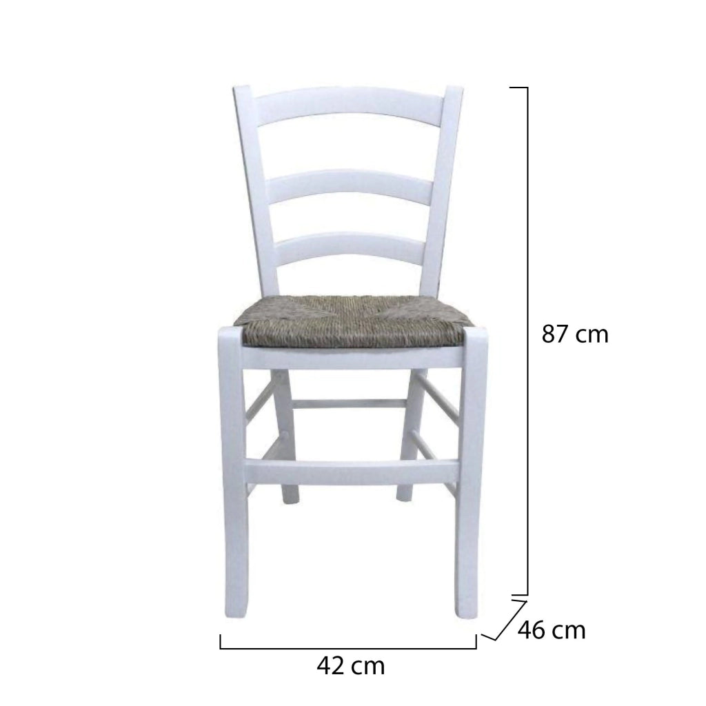 Catone, Sedia 2 Sedie, Bianco
