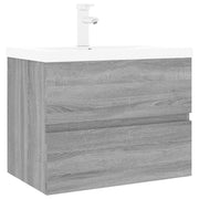Mobile lavabo con lavabo integrato 60 x 38,5 x 45 cm legno ingegnerizzato grigio Sonoma 02_0006885