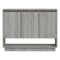 Credenza Grigio Sonoma 97x31x75 cm in Truciolato cod mxl 22688