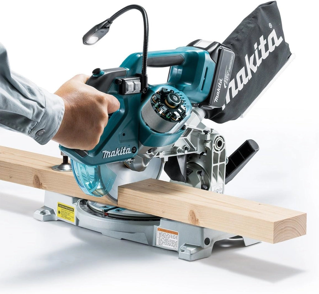 Makita TRONCATRICE BANCO 18V BL 165mm, Nero, 6.3kg