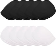 Supporti per spalle 10 pezzi - Pieno per spalle autoadesivo - Pieno per spalle morbido - Forma migliorata per spalle - Adatto per abbigliamento - 15 x 9 x 1 cm - Pieno per spalle