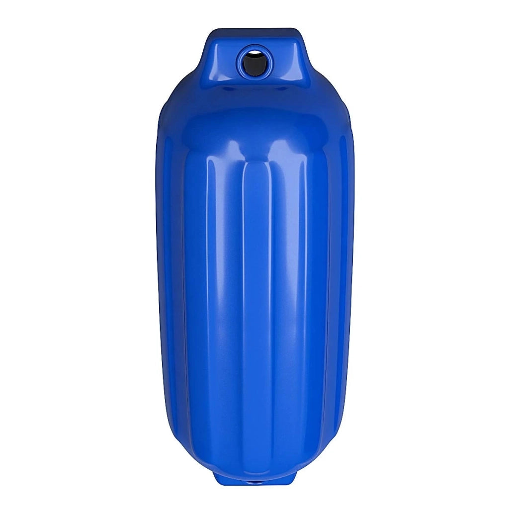 Set da 4 Parabordi Nautici per Barca in Vinile Marino Blu 8.5" x 27" Robusti e Resistenti per Ormeggio