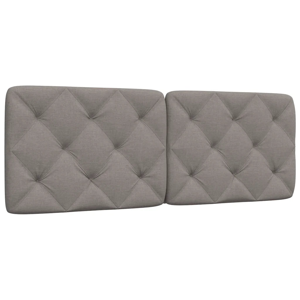Cuscino Testiera Tortora 120 cm in Tessuto