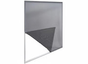 ZANZARIERA PER FINESTRE IN POLIESTERE CON NASTRO VELCRO 2 TELI- - cm.150x180 - nera - 5 pezzi SANGIORGIO