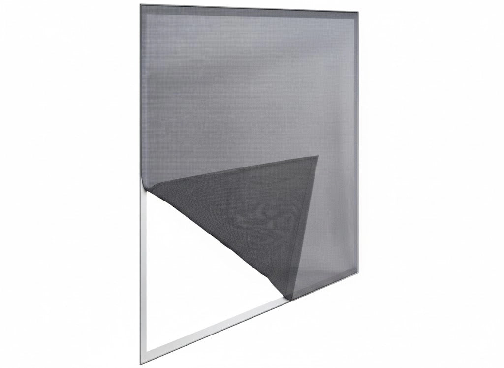 ZANZARIERA PER FINESTRE IN POLIESTERE CON NASTRO VELCRO 2 TELI- - cm.150x180 - nera - 5 pezzi SANGIORGIO