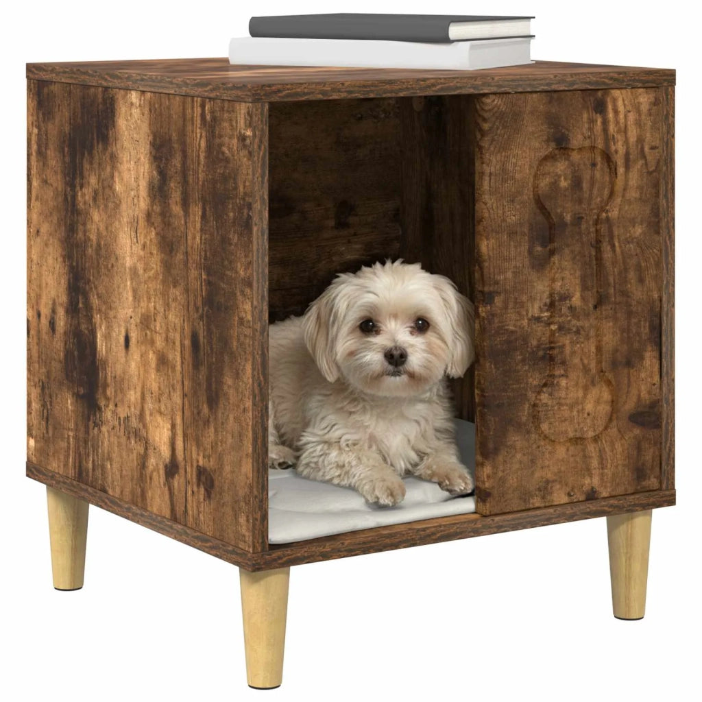 Cuccia per cani Rovere fumé 44 x 42 x 49 cm Legno multistrato 8000703