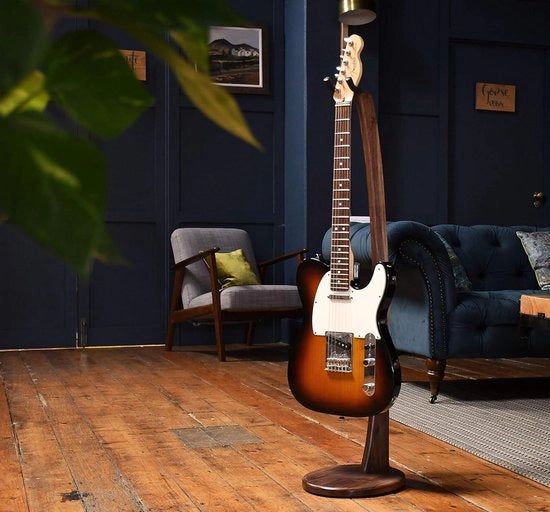 Chitarra elettrica acustica in legno di noce - Modello GS-1 con design lussuoso.