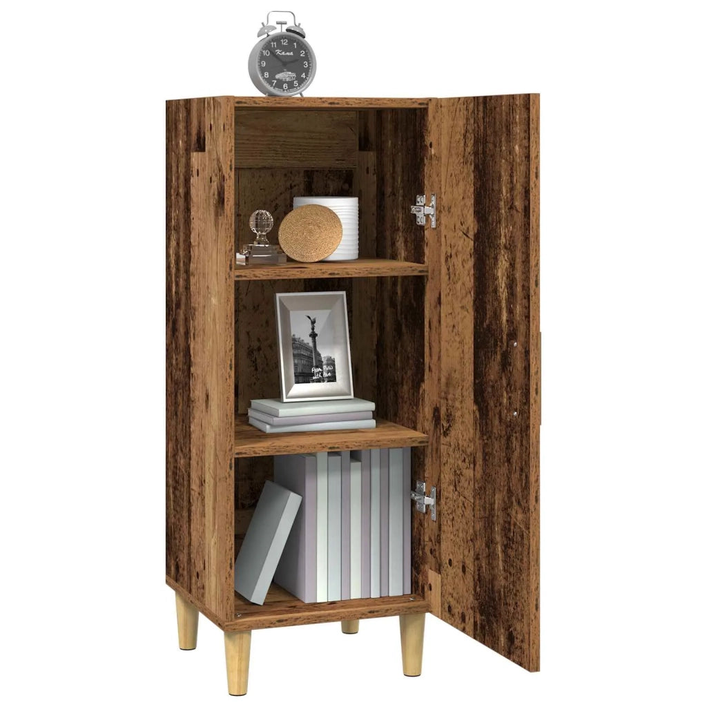Credenza Legno vecchio 34,5 x 34 x 90 cm Legno multistrato