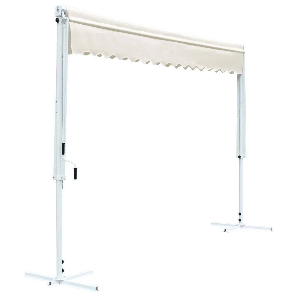 Tenda da Sole a Gazebo 4x3 m Crema 143745