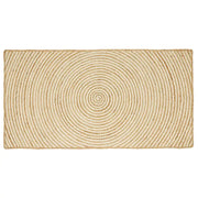 Tappeti per area Bianco 100 x 200 cm Juta