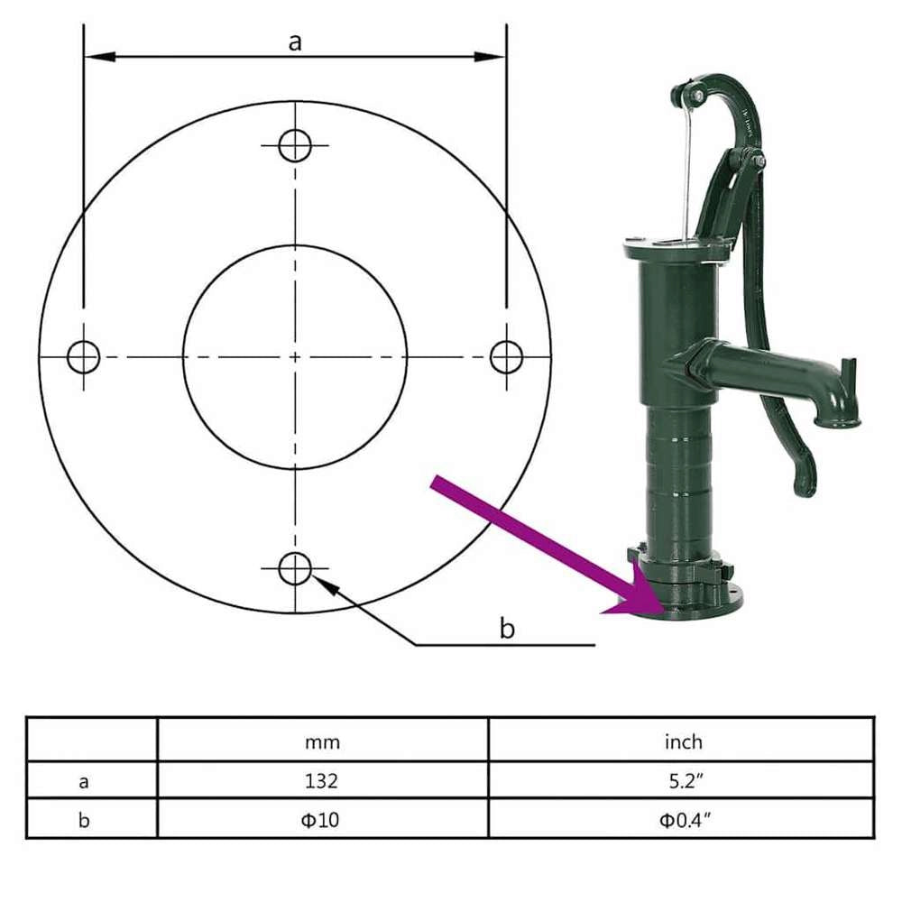 Cast Iron Hand Pump
