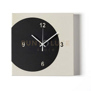 Orologio di design minimal Ecleo Avorio,nero