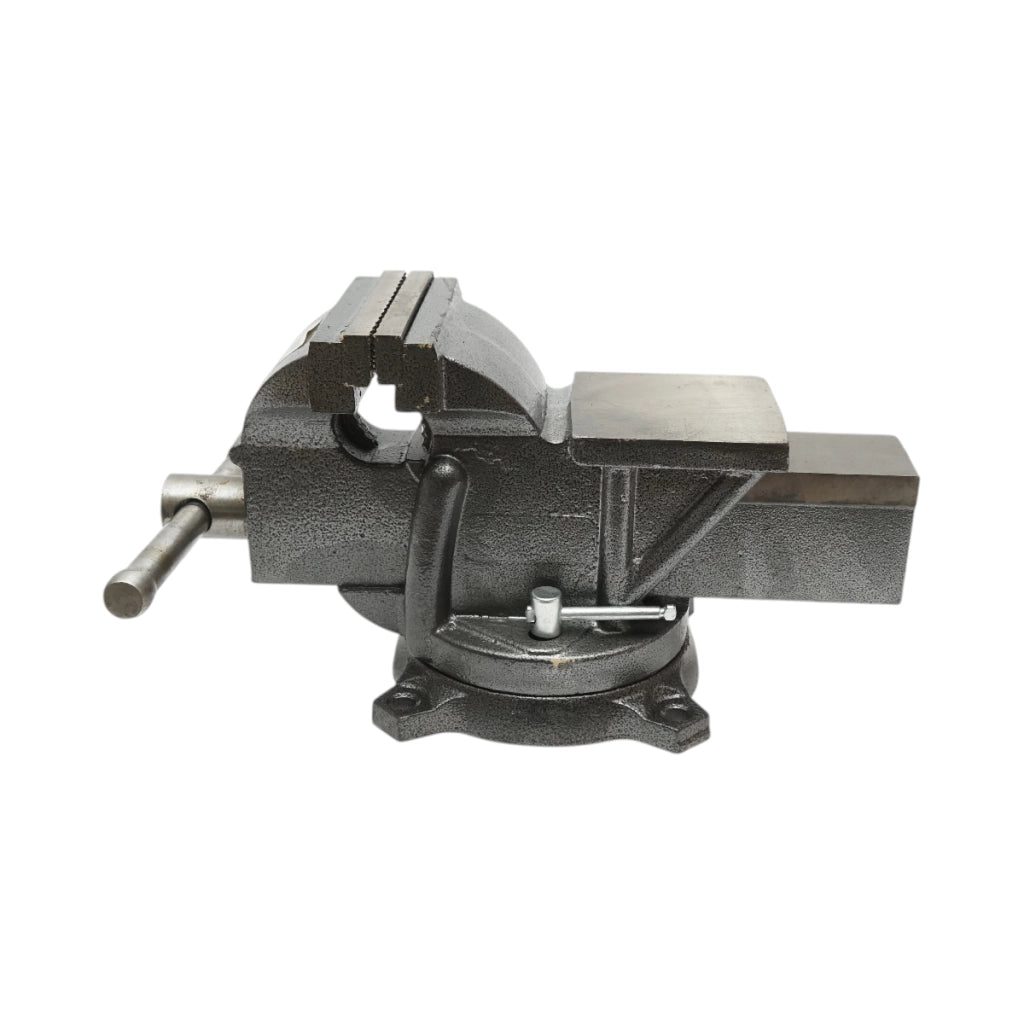 Morsa a incudine Crownman Heavy Duty con base rotante da 100 mm