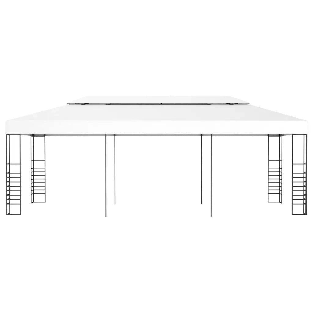 Tenda Gazebo 6x3 m Bianco 47957