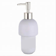 Trade Shop - Dispenser Porta Sapone Liquido 59347 Per Attacco A Muro Ricambio Accessori Bagno -