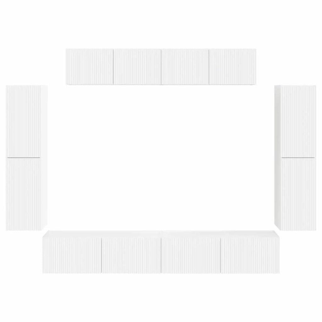 Mobile TV 8 pcs Bianco 3409141