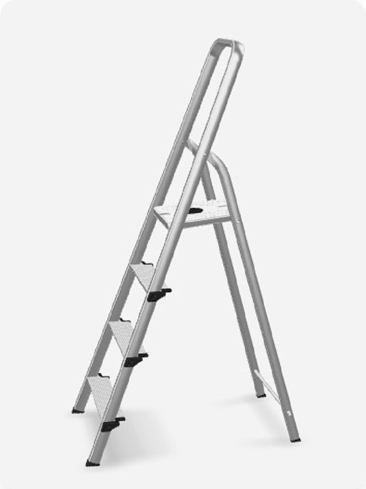 SCALA IN ACCIAIO E ALLUMINIO MOD. MISTA – 4 GRADINI