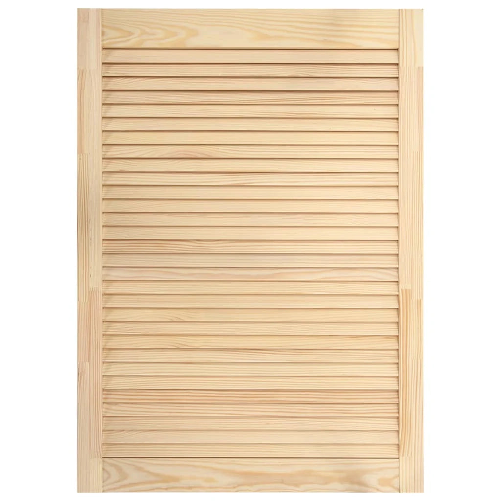 Porte a persiana 2 pezzi Legno massello di pino 69x39,4 cm 02_0003896