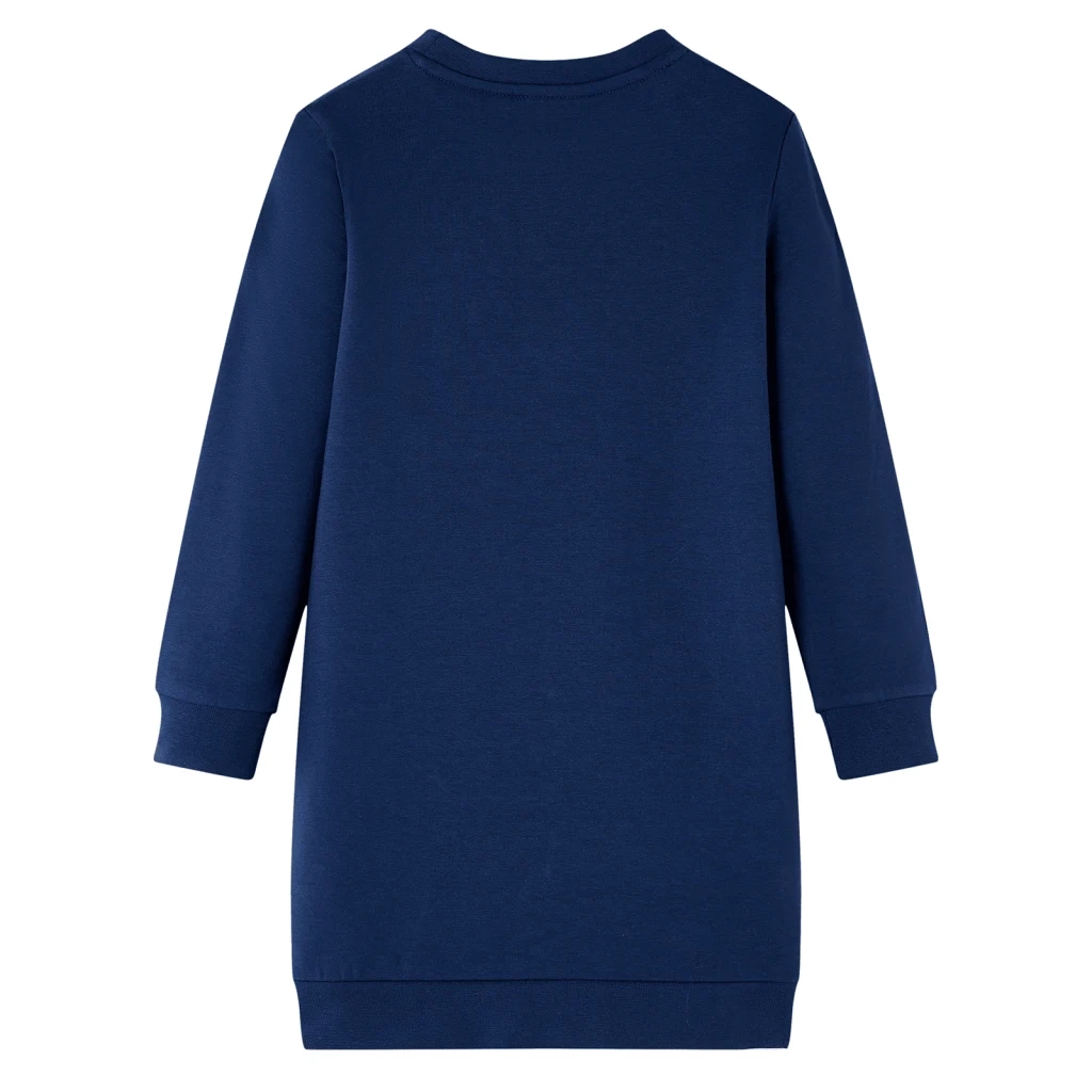 Abito in Felpa da Bambina Blu Marino 116 CFW8915877