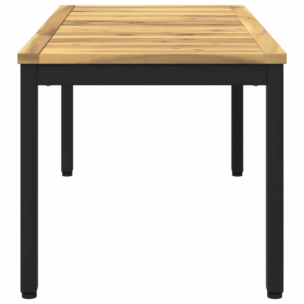 Tavolino da salotto Bianco e Nero 50 x 100,5 x 45 cm 901740