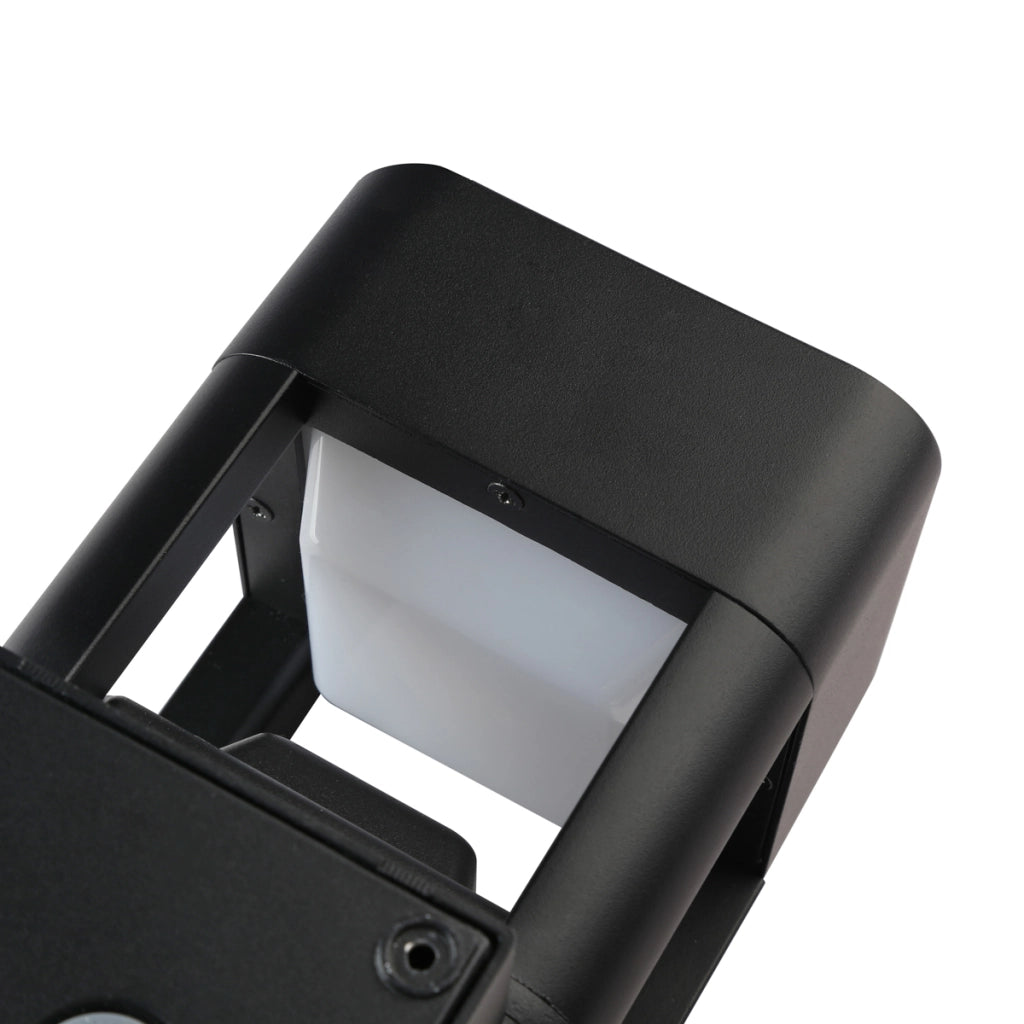 Applique esterno Italux NUTRI LED 10W 3000K nero IP54