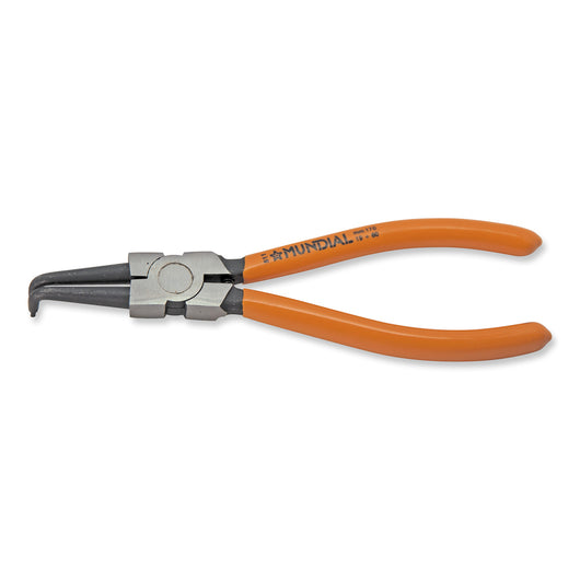 PINZA SEEGER ANELLI ELASTICI INTERNI BECCHI CURVI 210 mm MUNDIAL 0511.021