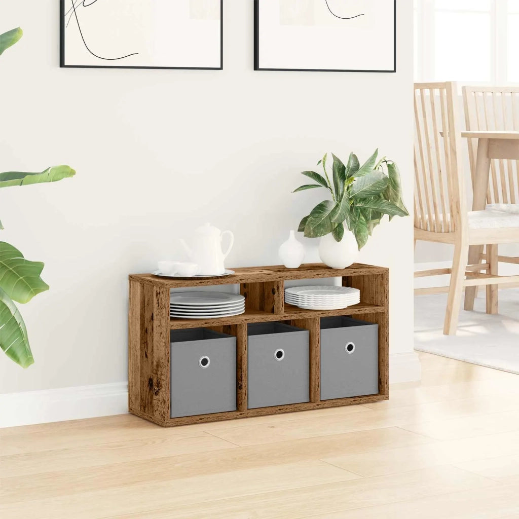 Lowboard con cassetto Legno vecchio 72 x 22,5 x 38 cm