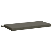 Cuscino per panchina SOEST 100% Poliestere Grigio 948636