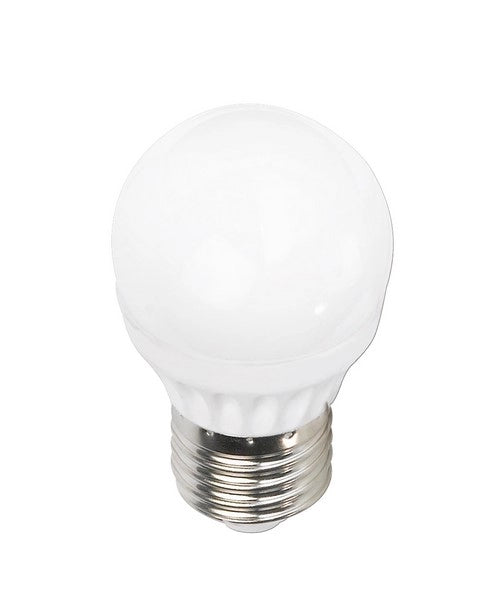 Lampadina LED sferica E27 5W 400lm luce calda Trio