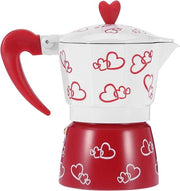 Caffè Espresso Rostello Sostenibile con Cappuccino - Apparecchio per la Preparazione di Caffè Latte in Casa (Attenzione)