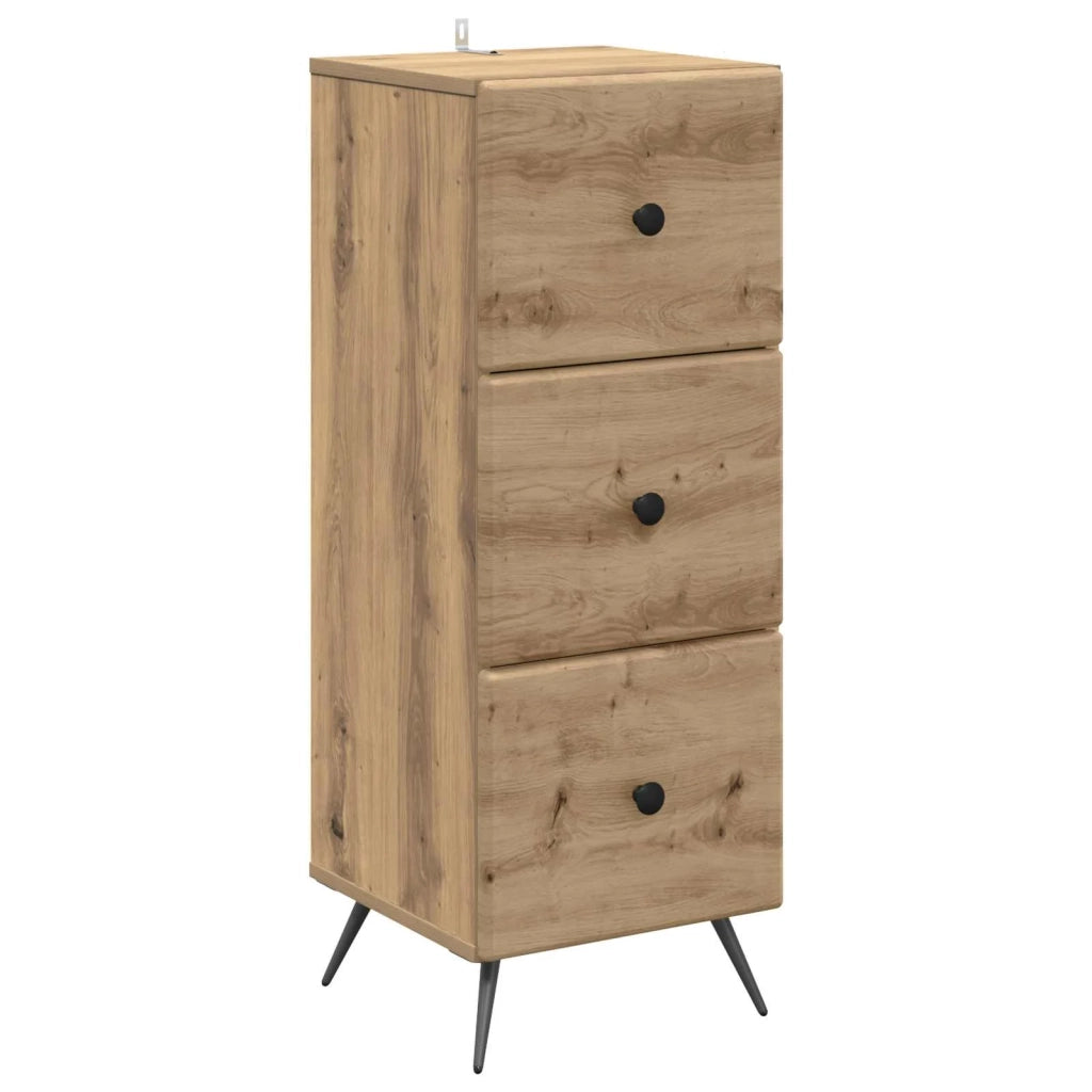 Mobile con Cassetti Rovere Artigianale 33 x 34,5 x 90 cm 895544