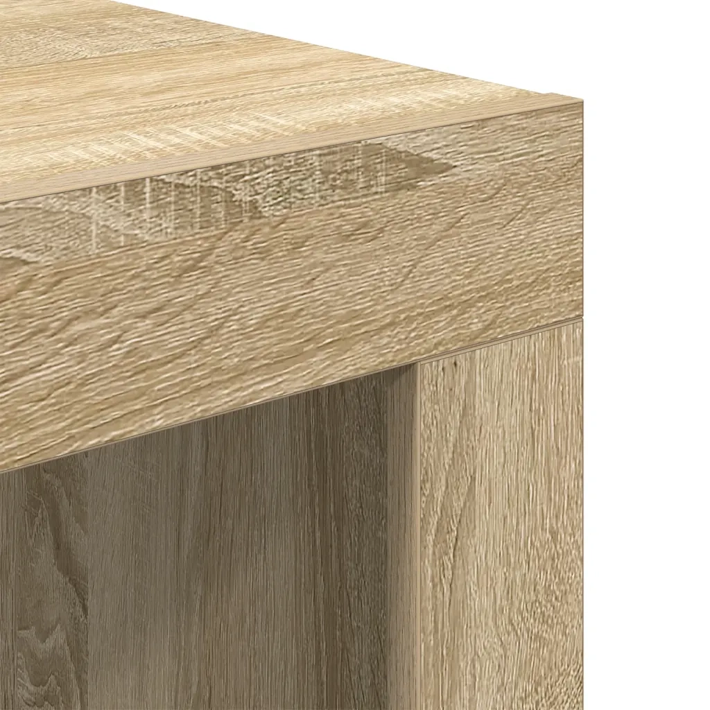 Tavolino da Salotto Rovere Sonoma 50x50x35 cm in Truciolato 808552