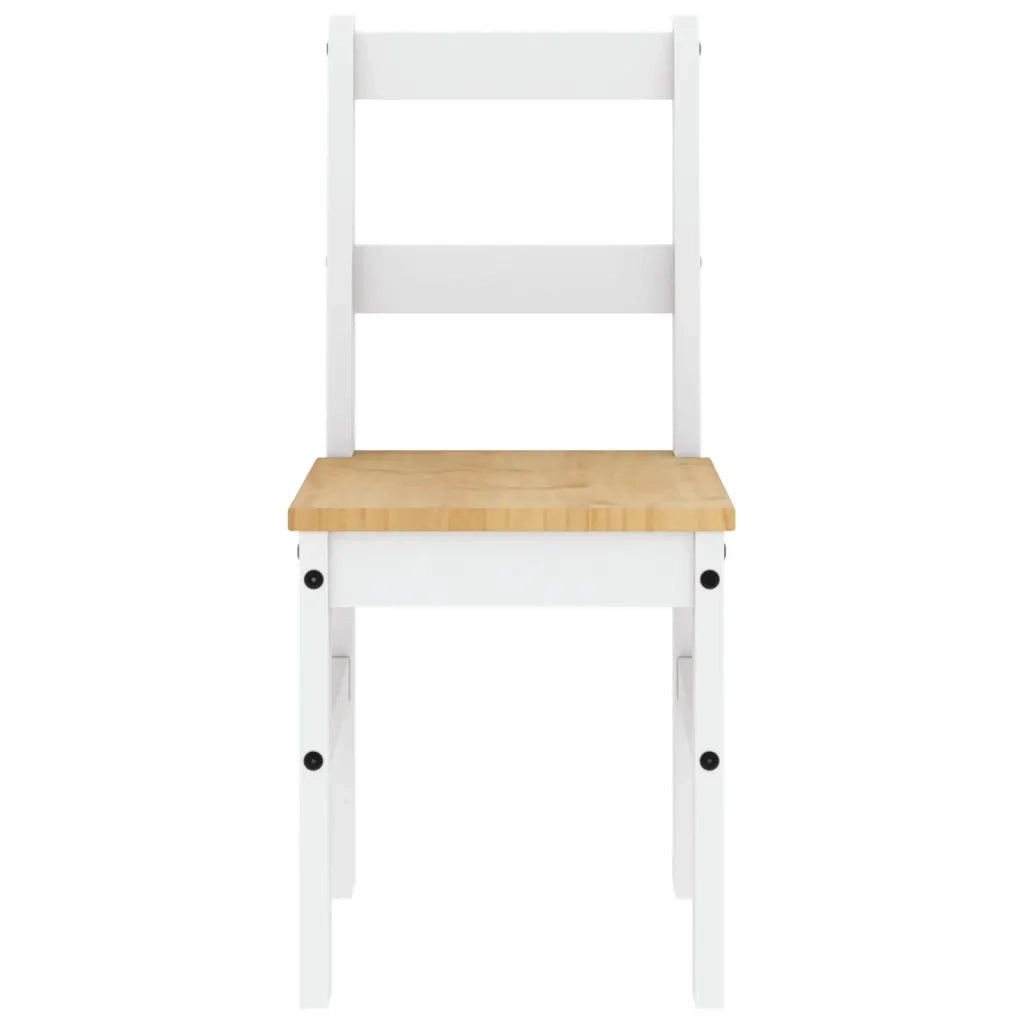 Sedie da Pranzo 2 pz PANAMA 105x30x45 cm Legno Massello Pino 4005731