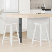 Sedie da pranzo 2 pcs Bianco 46 x 37 x 63 cm