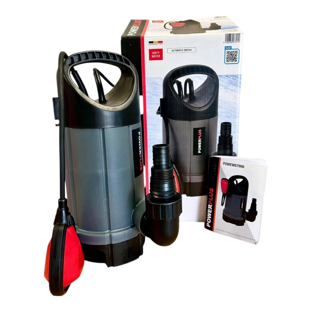 Pompa Sommersa Powerplus 750W: Potenza e Versatilità per Acque Pulite e Scure