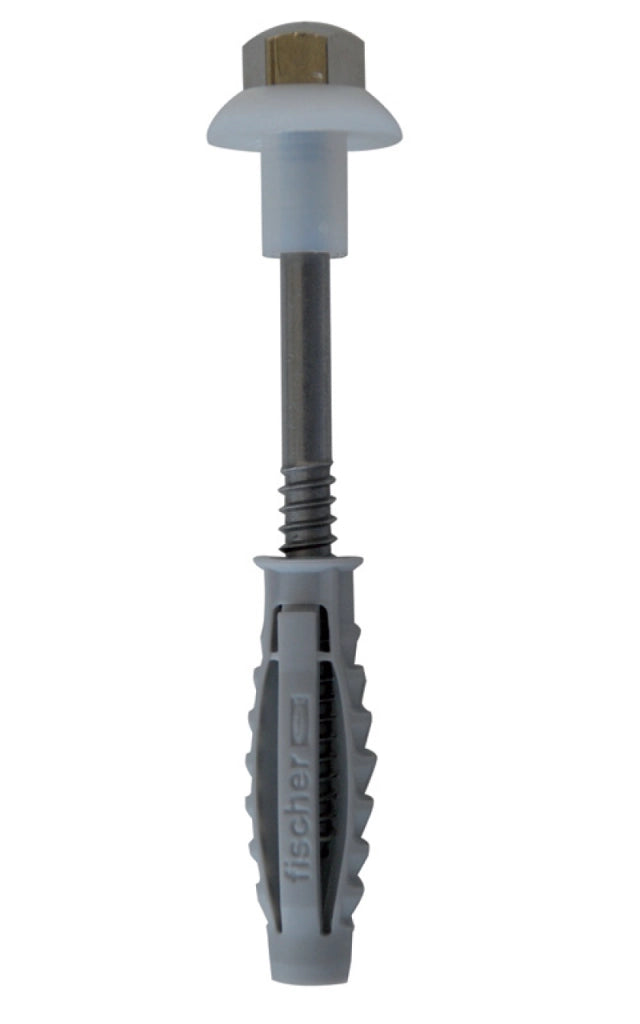FISSAGGIO PER WC/BIDET A PAVIMENTO 'WB 2 INOX' 7/32x80 - confezione 4 pezzi - FISCHER