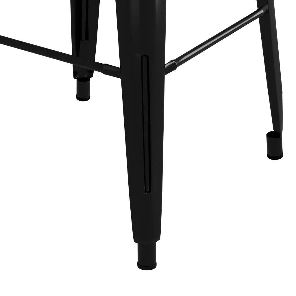 Set da Bar 5 pz Bianco e Nero 3057429