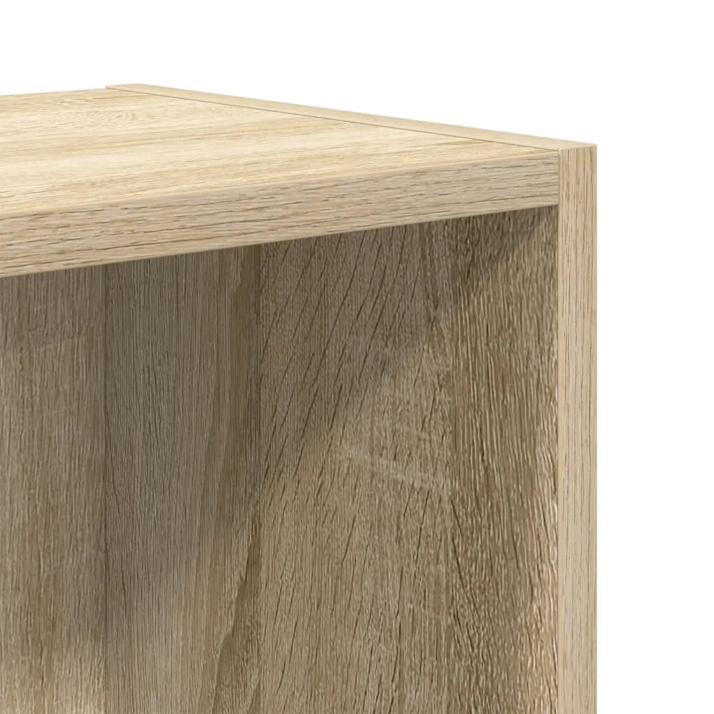 Libreria Rovere Sonoma 31x24x52 cm in Legno Multistrato 860321