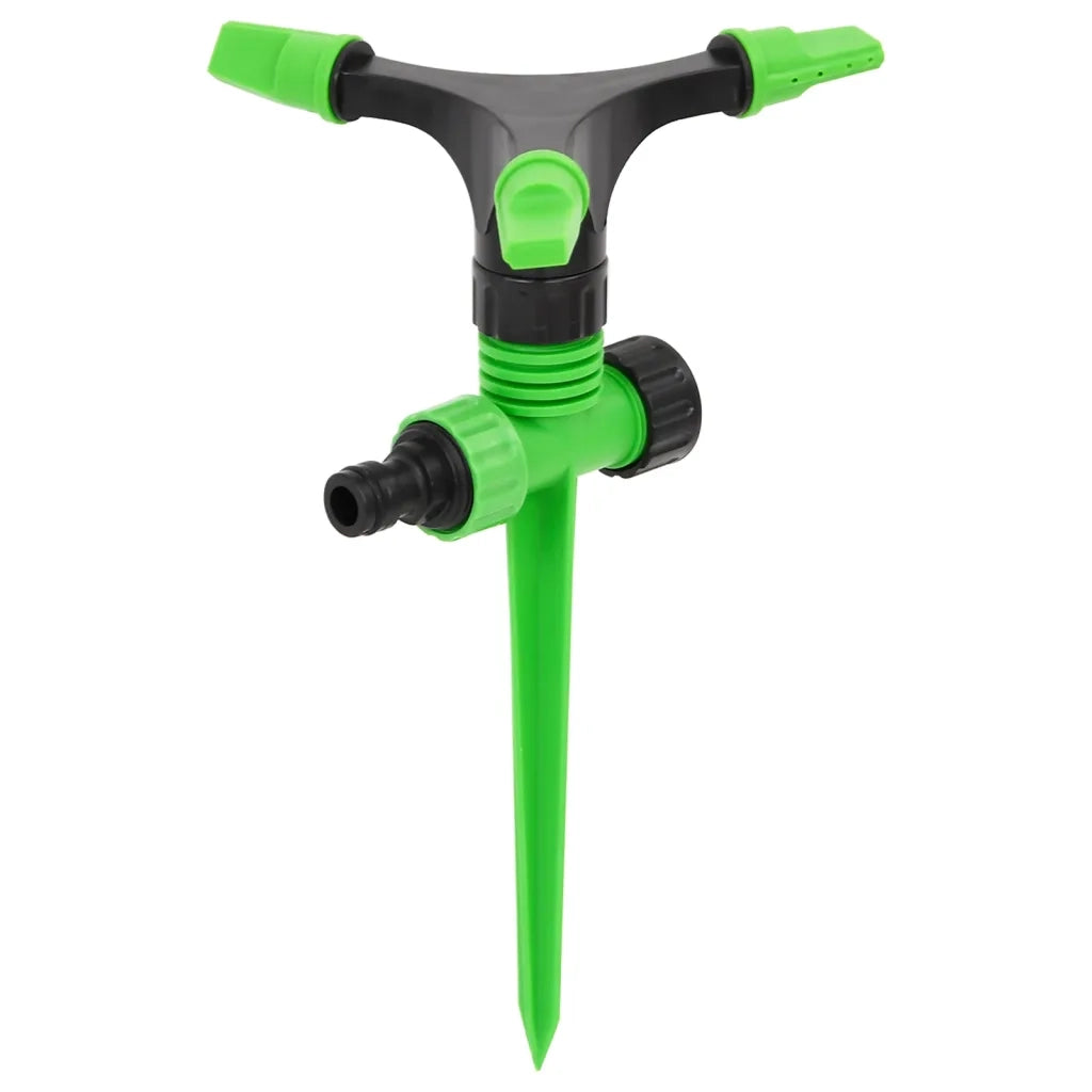 Irrigatori Rotanti 4 pz Verdi e Neri 16x13,5x25,5 cm ABS e PP 154448
