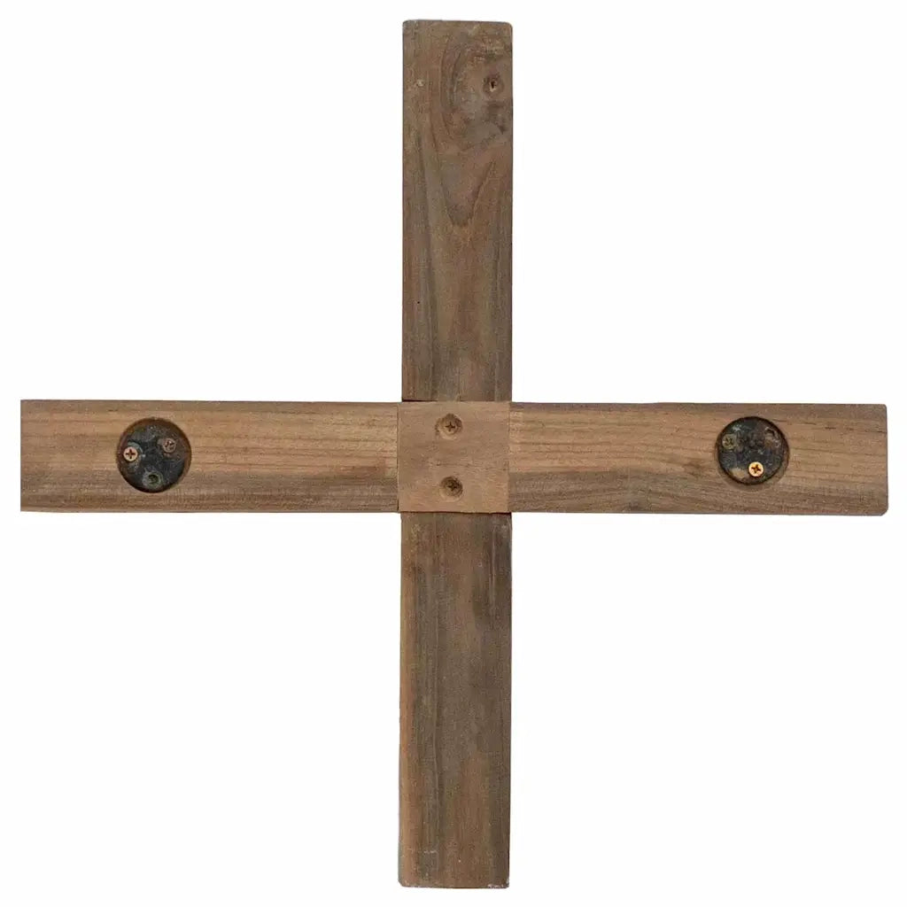 Albero di Natale Marrone 90 cm Legno massello di teak