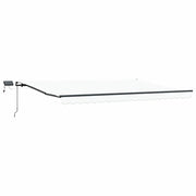 Tenda da Sole | Tenda Retrattile Bianco 400 ¡Á300 cm Tessuto