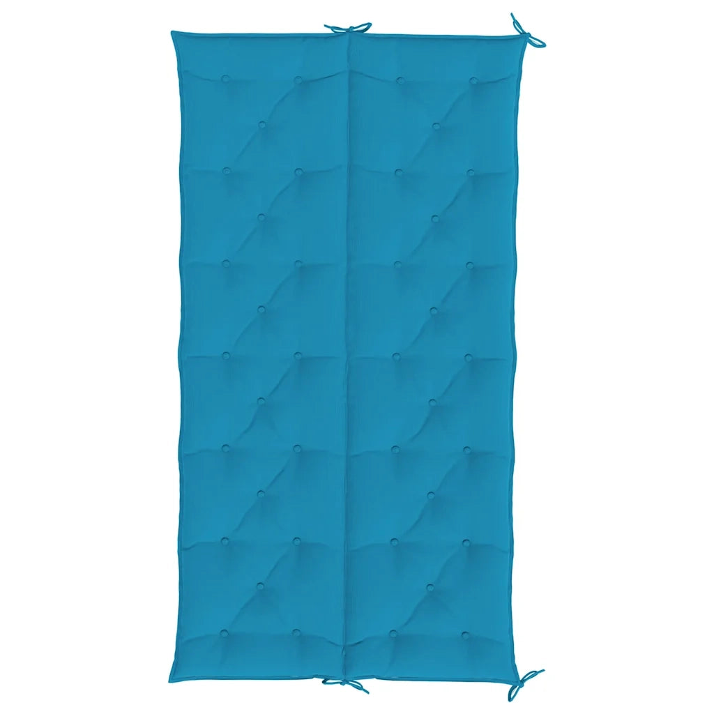 Cuscini per Panca 2 pz | Cuscini per sedie Azzurri 200x50x7 cm in Tessuto Oxford