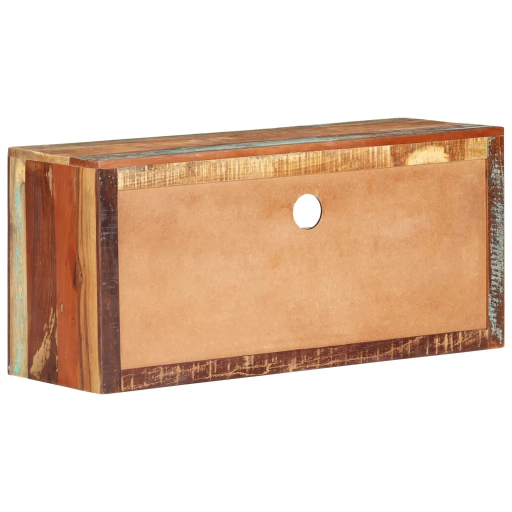 Mobili Porta TV 2pz 88x30x40 cm in Legno Massello di Recupero cod mxl 64251