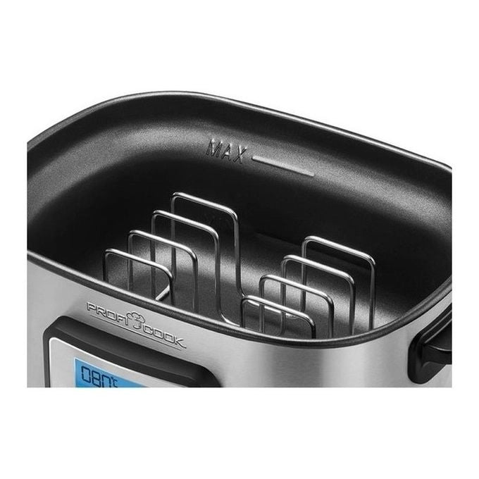ProfiCook PC-SV 1112 8 L 520 W Nero, Acciaio inossidabile